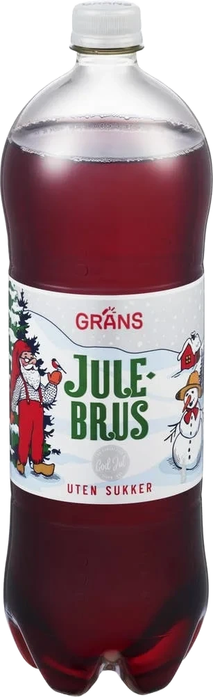 Julebrus Sukkerfri, 1,5 l