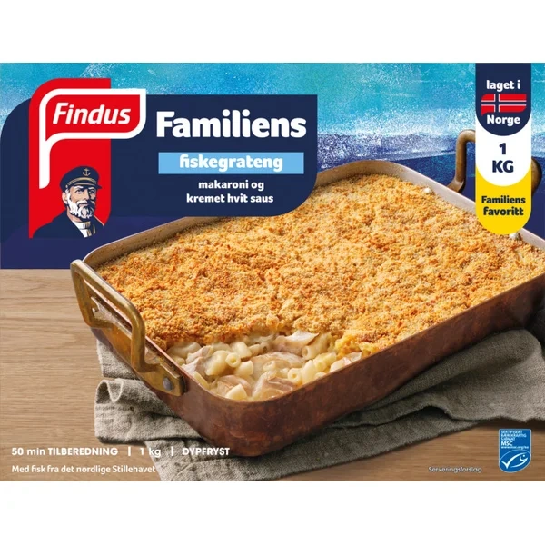 Fiskegrateng Familiens 1kg Findus