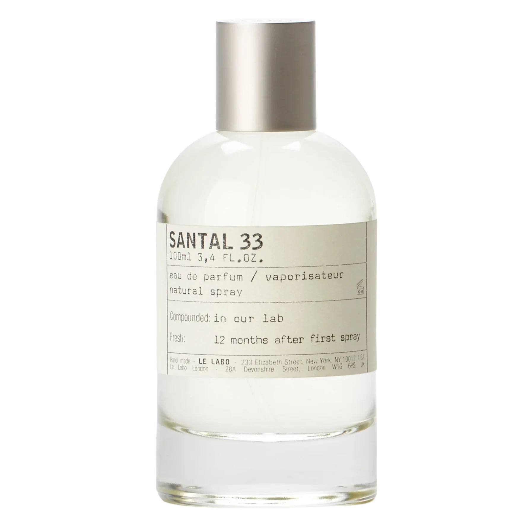 Le Labo Santal 33 Eau de Parfum 100 ml