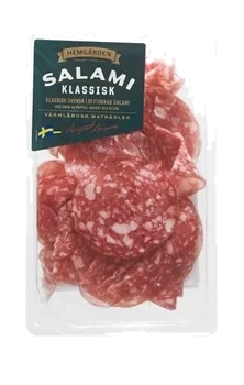 Salami klassisk 80 gr tråg