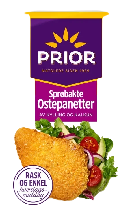 Ostepanetter Kylling/Kalkun 480g Prior