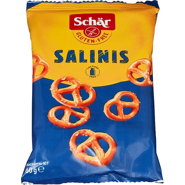 Kringler Salinis Glutenfri 60g Schar