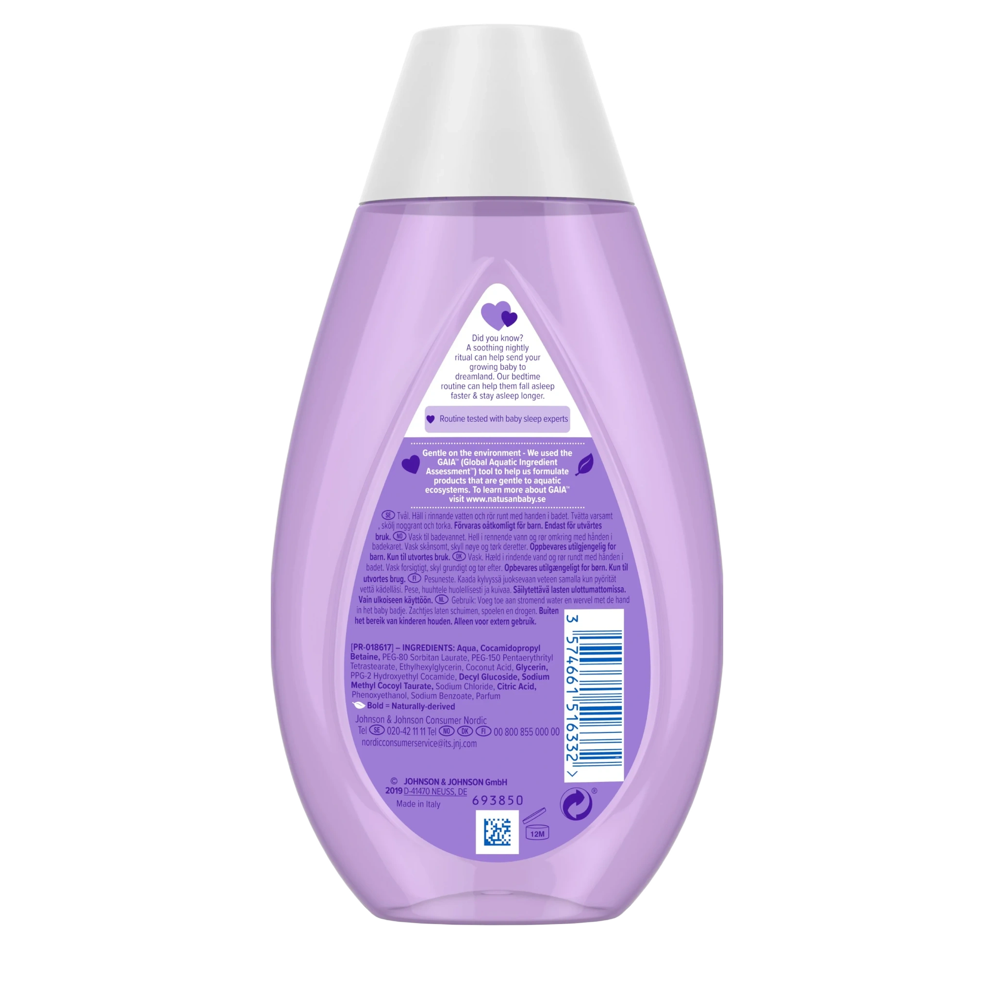Natusan by Johnson's® Bedtime Bath, 300 ml