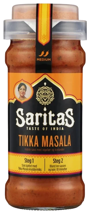 Tikka Masala m/Kryddermix Saritas