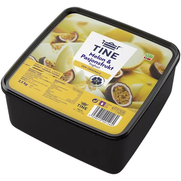 Tine Yoghurt Melon/pasjon 2,5 Kg