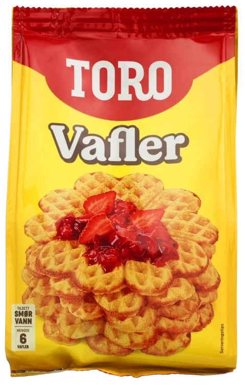 Vafler Mix 255g Toro
