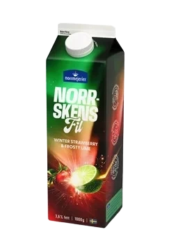 Norrskensfil Winter Strawb/Lime