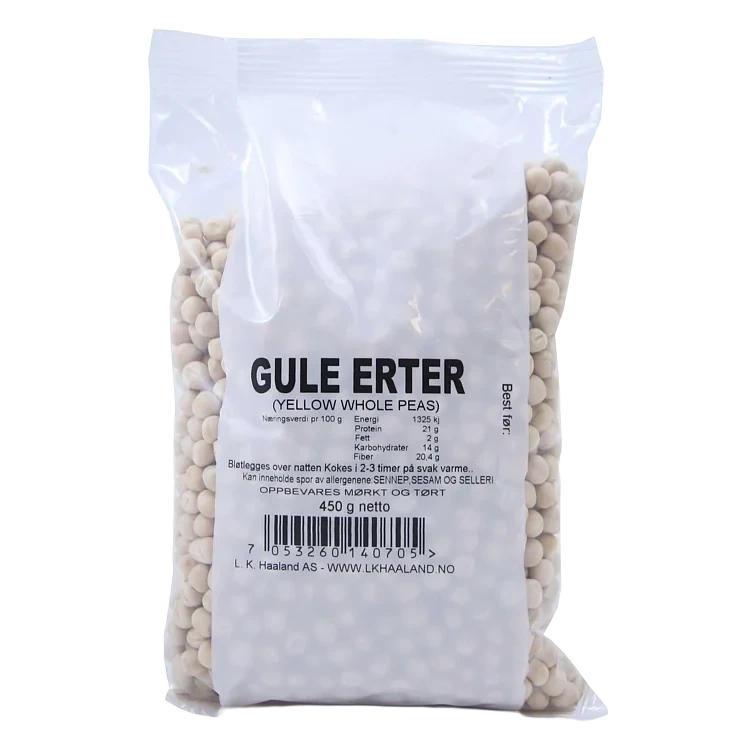 Gule erter                   450g