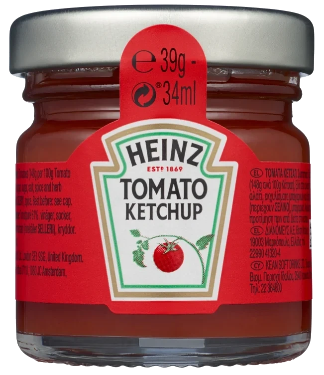 Heinz Ketchup Porsjon Gourmet 80x39g