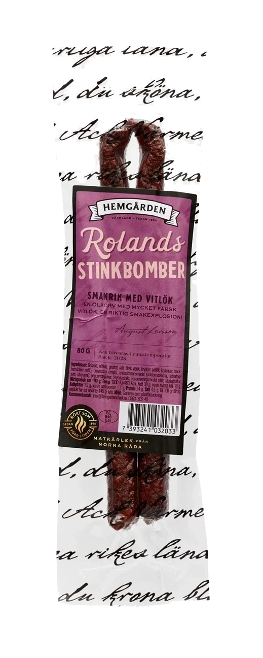 Ölkorv Rolands stinkbomb 80 gr