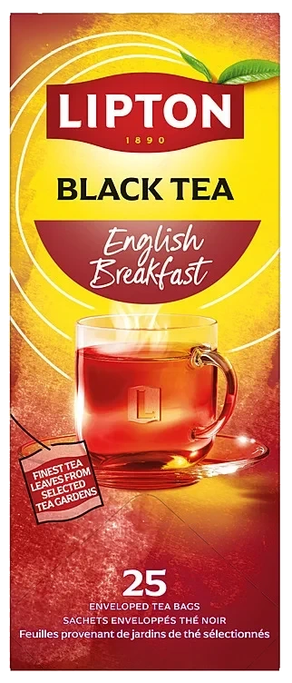 Lipton english breakfast tea 50g  25bg