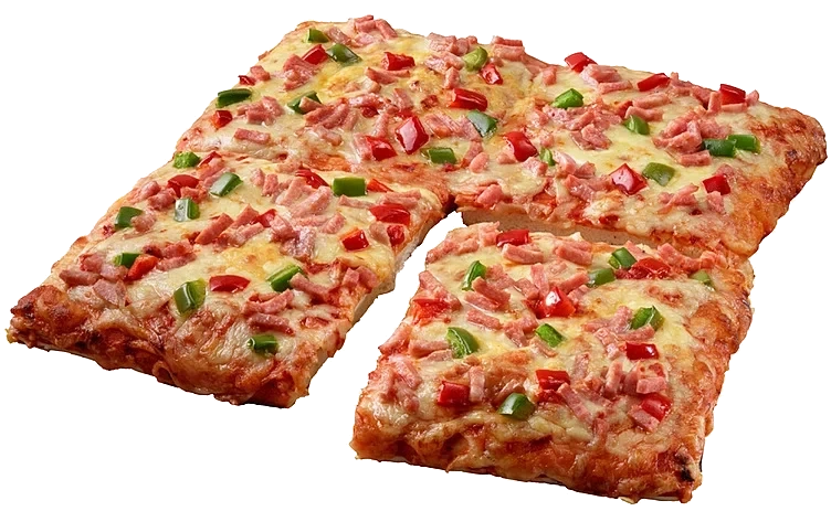 Firkantpizza Skinke 10x700g Kartong