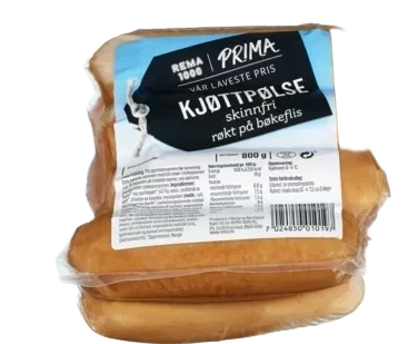 Prima Kjøttpølse u/Skinn 800g