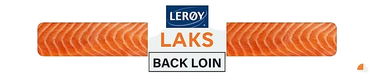 Laks Backloin 1/1 Ca380g Lerøy