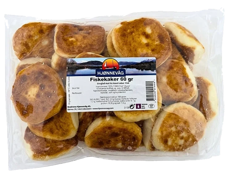 Fiskekaker 60 Gr Hjønnevåg