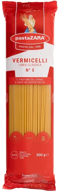 Vermicelli Nr 5 500g Pasta Zara