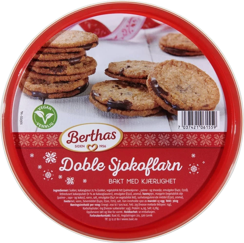 Berthas Doble sjokoflarn