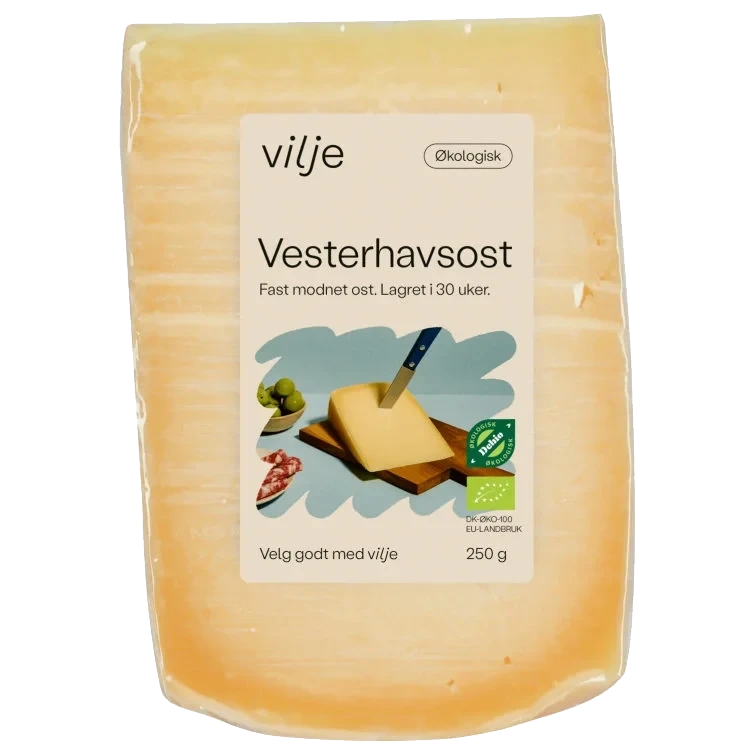 Vesterhavsost Økologisk 250g Vilje