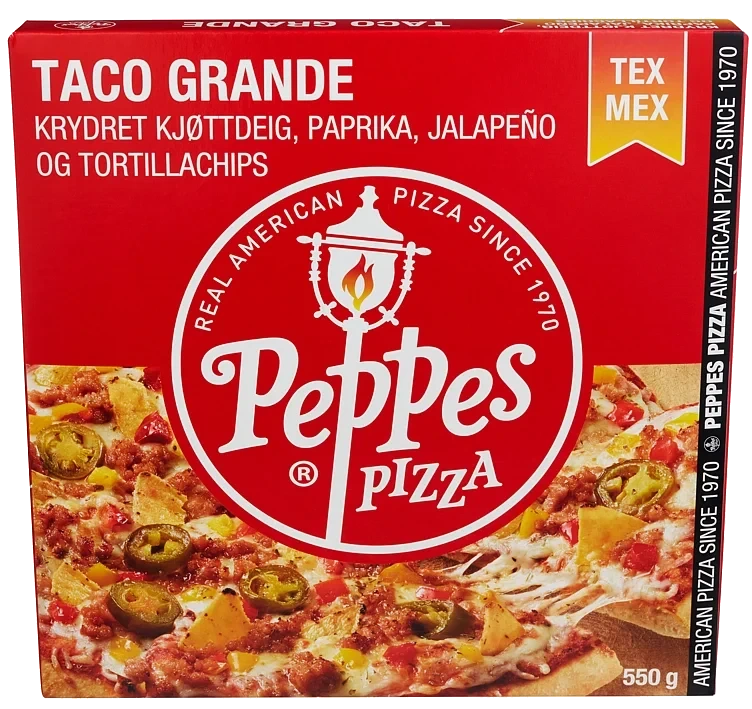 Peppes Pizza Taco Grande 550g