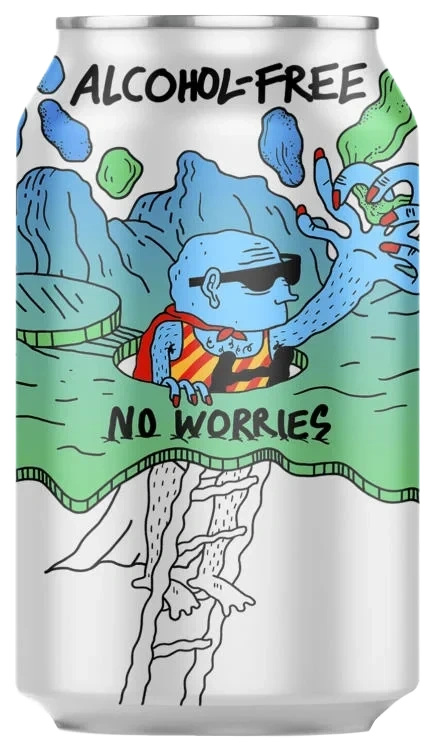 No Worries 0.33l bx Alkoholfr Pale Ale