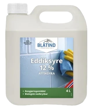 Blåtind Eddiksyre 12 % 4l