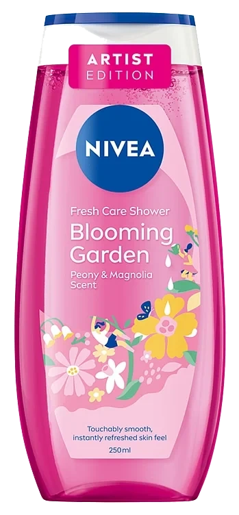Nivea Shower 250ml Fresh Care Blooming Garden