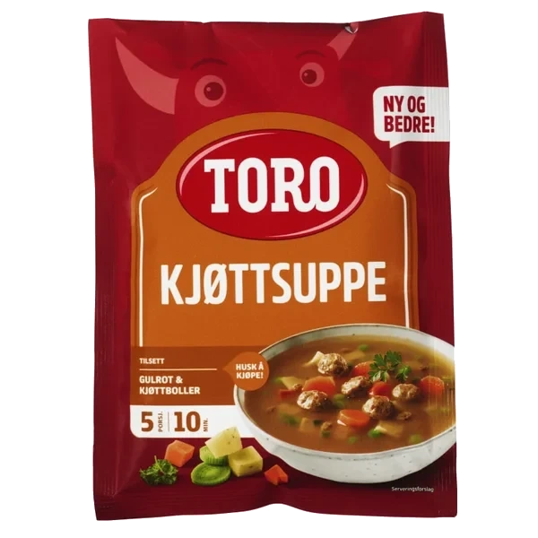 Kjøttsuppe 91g Toro