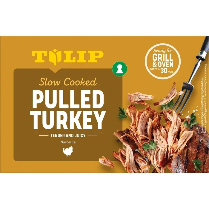 Pulled turkey 450g Tulip