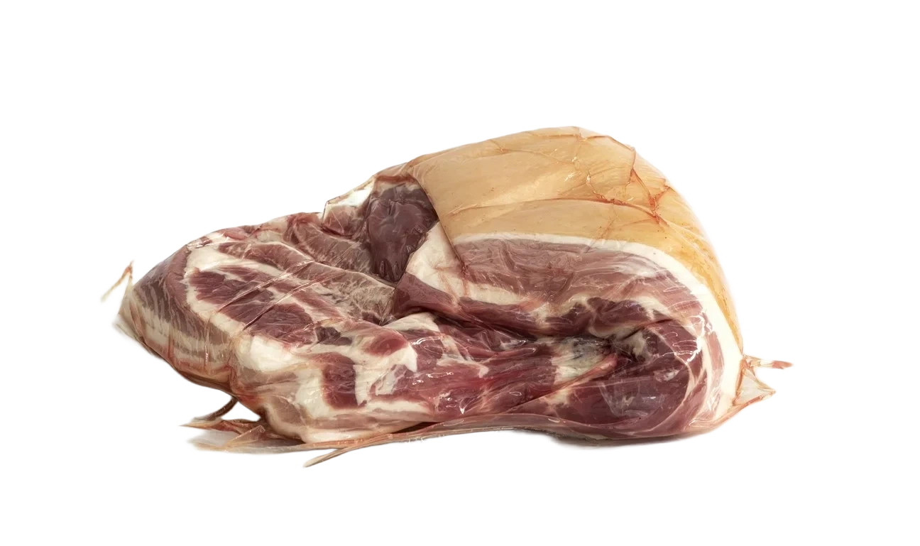Fläsksida med svål