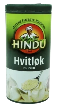 Hvitløkpulver Boks Hindu