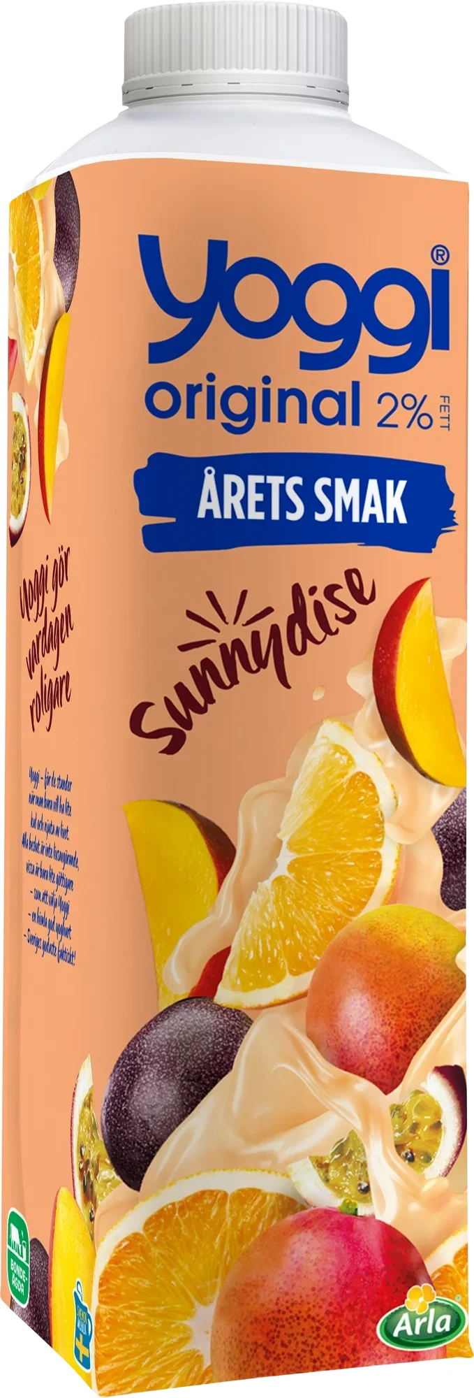 Yoghurt Sunnydise mango/apelsin/passion