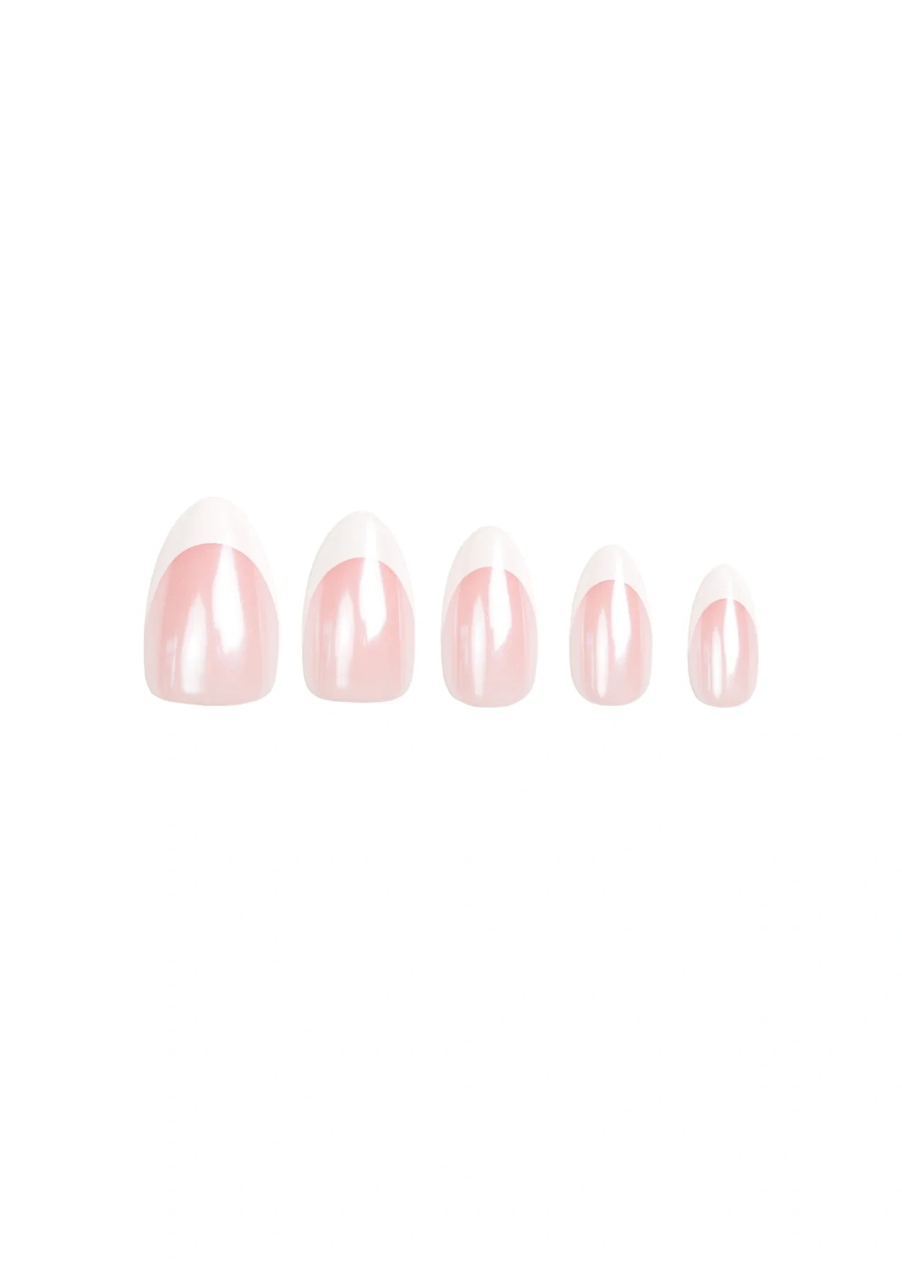DUFFBEAUTY French Glazed, Medium Almond French Glazed