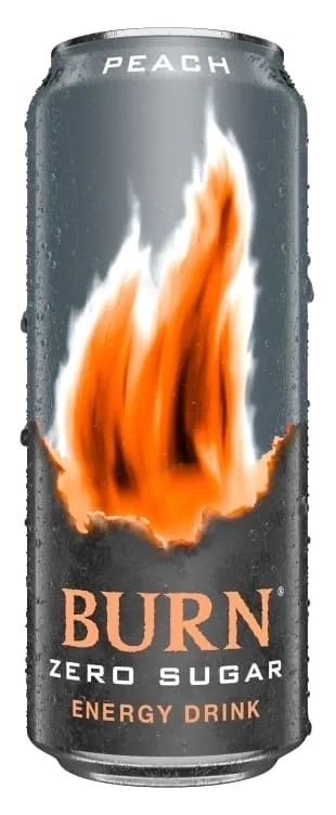 Burn Zero Peach 0,5l boks
