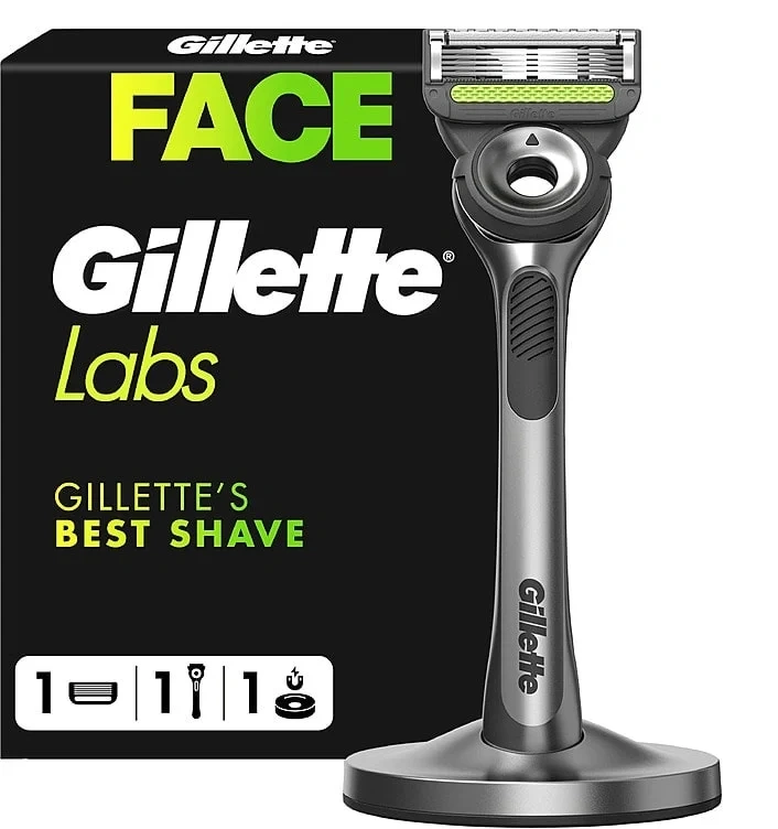 Barberhøvel Labs Silver 1stk Gillette