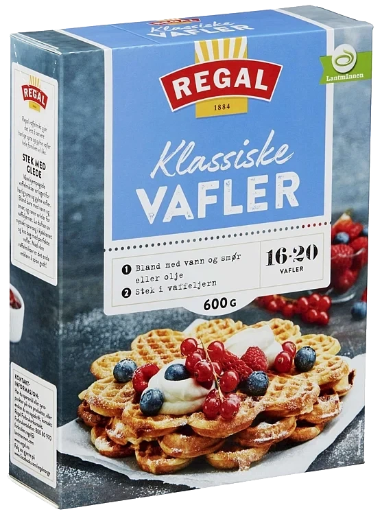 Vafler    600g