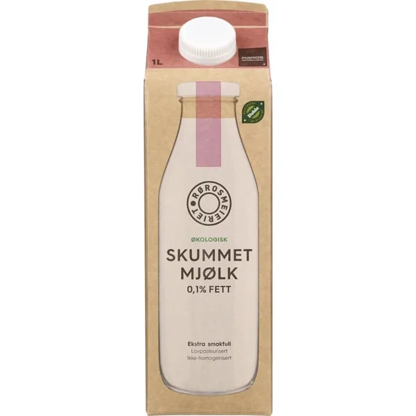 Rørosmeieriet Skummet mjølk 0,1% fett