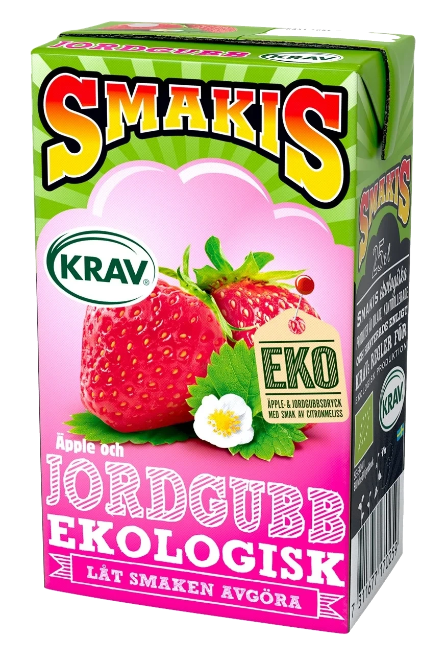 KRAV Jordgubbsdryck