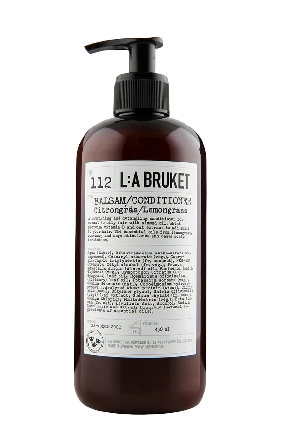 L:A BRUKET 112 Conditioner Lemongrass 450 ml
