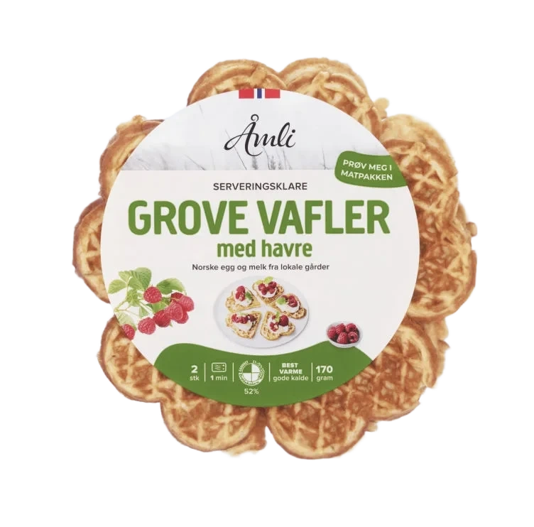 Vafler Grove 170g Åmli