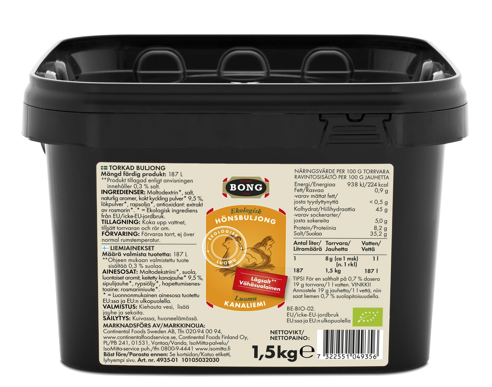 Eko Hönsbuljong 0.28%