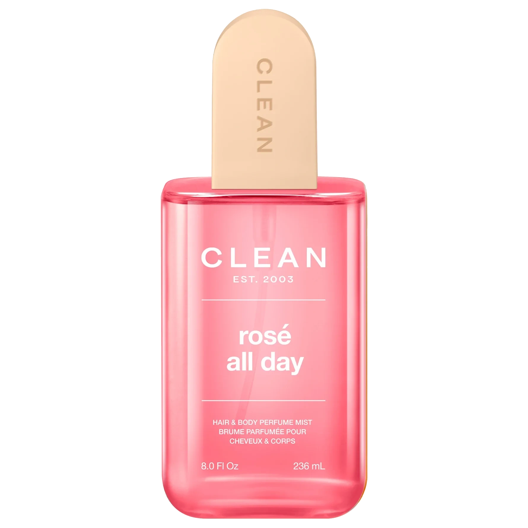 Clean Rosé All Day Hair & Body Perfume Mist