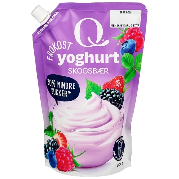 Frokostyoghurt Skogsbær 800g Q