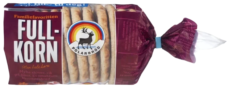 Fullkorn 12pk 450g Polarbrød