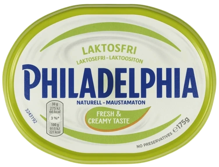 Philadelphia Laktosefri 175g