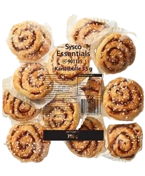 Sysco Essentials Kanelbulle 35 g