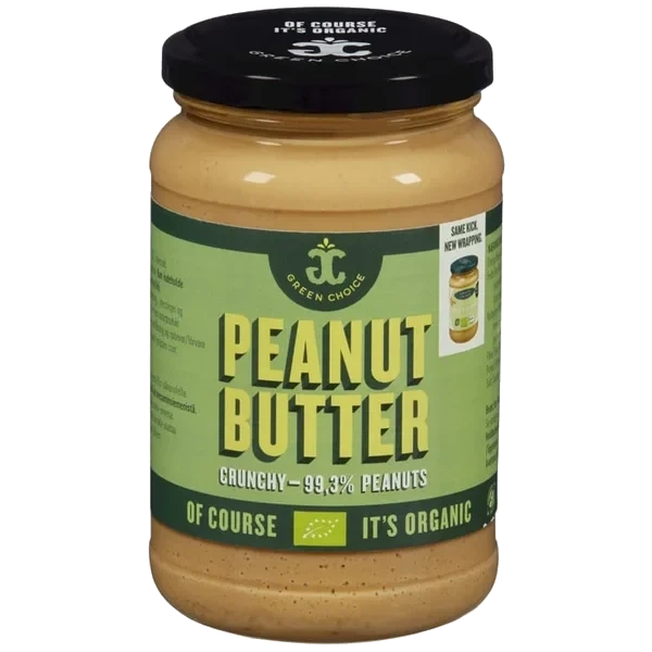 Green Choice Peanøttsmør Crunchy 340g