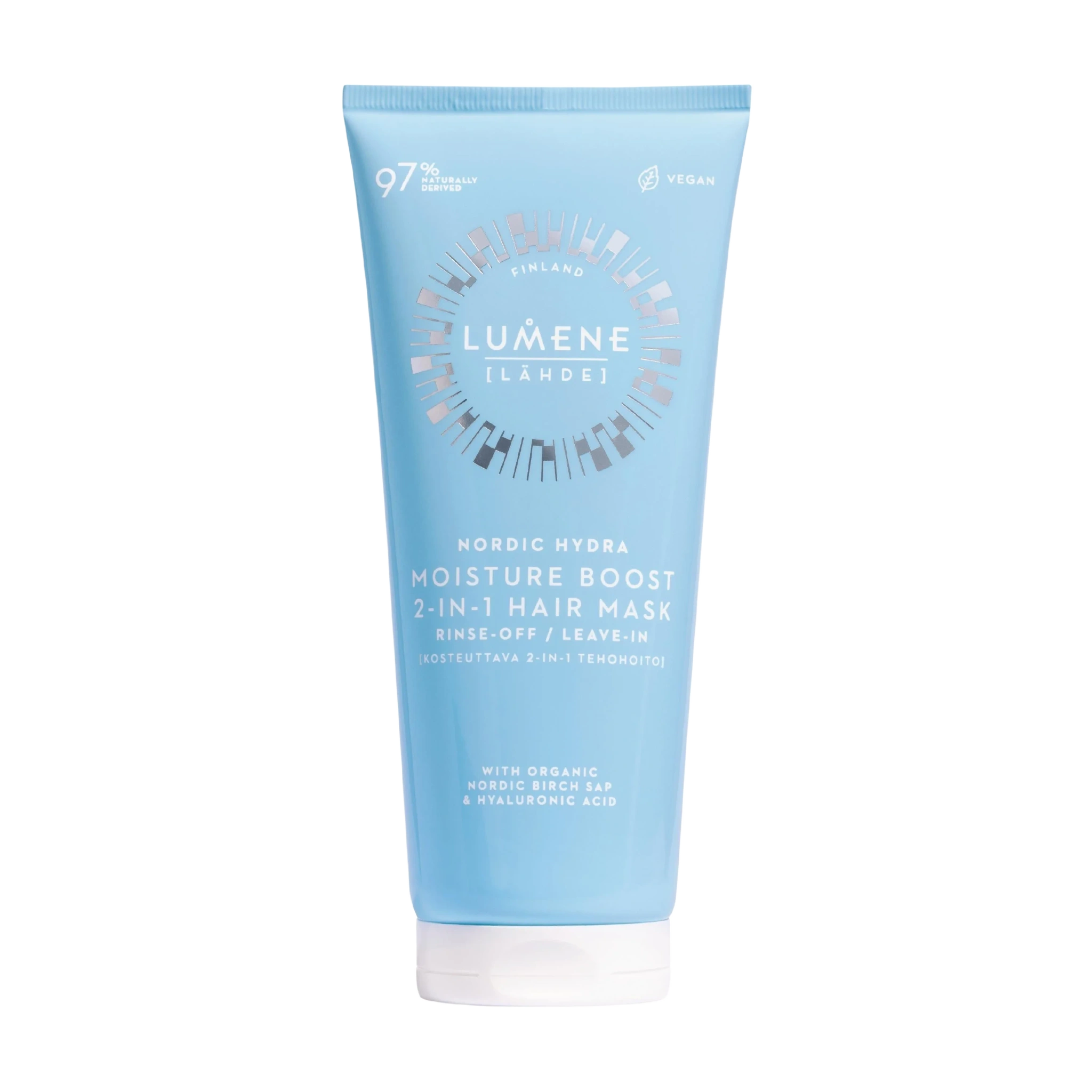 Lumene Nordic Hydra Moisture Boost 2-in1 Hair Mask, 200 ml
