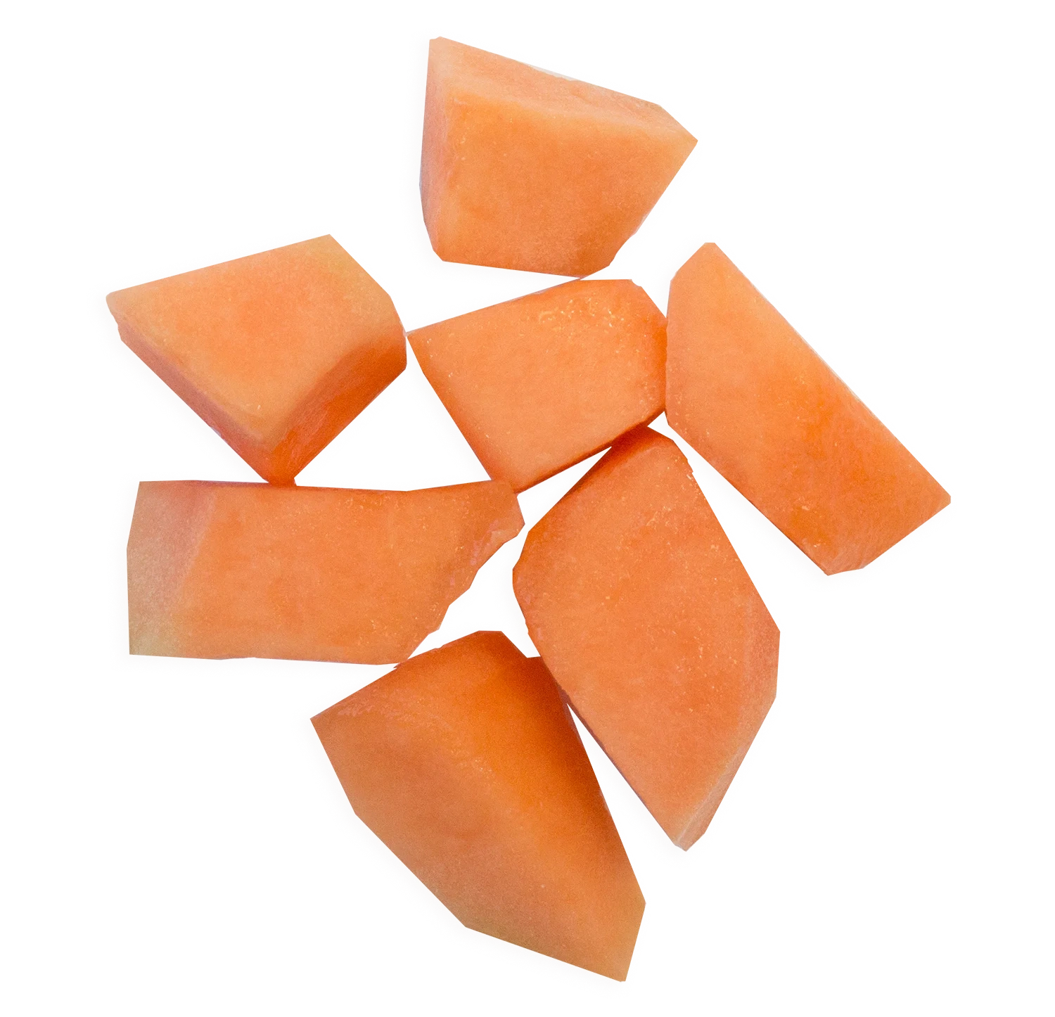 Melon Cantaloupe skuren