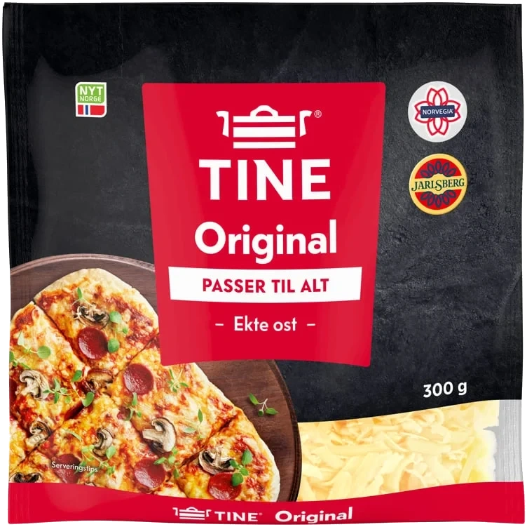 Tine original ekte revet ost  300g