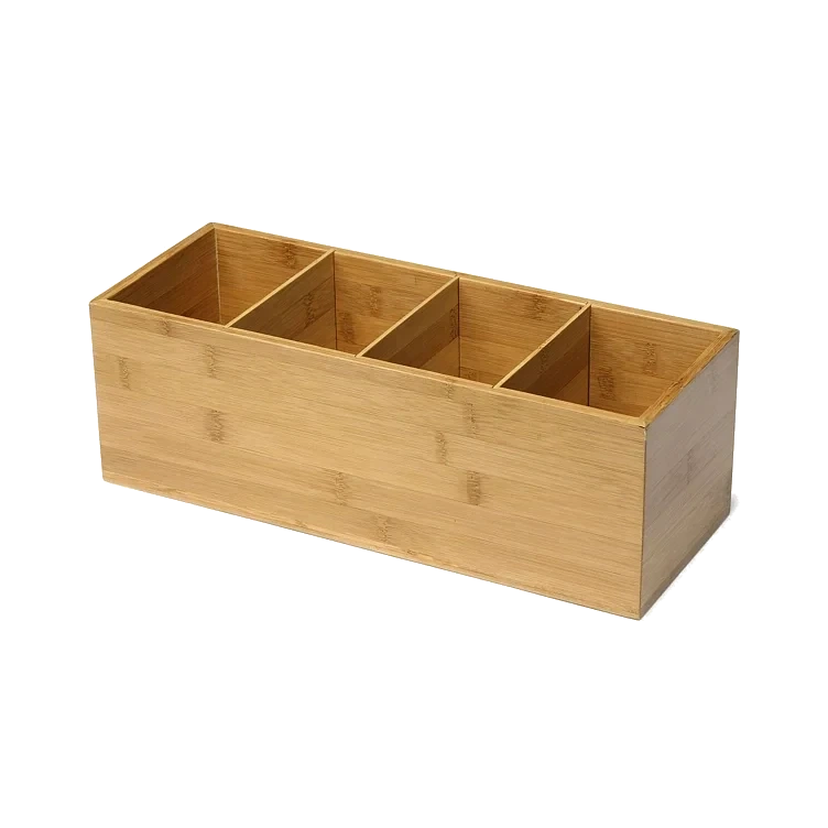 Borddispenser bamboo   36x14cm